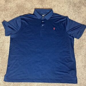 Polo Ralph Lauren Performance Navy Blue Polo XXL